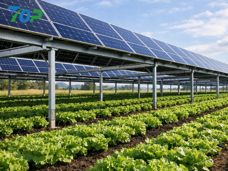 Agrivoltaics: Jak uprawiać wysokowydajne rośliny pod panelami słonecznymi