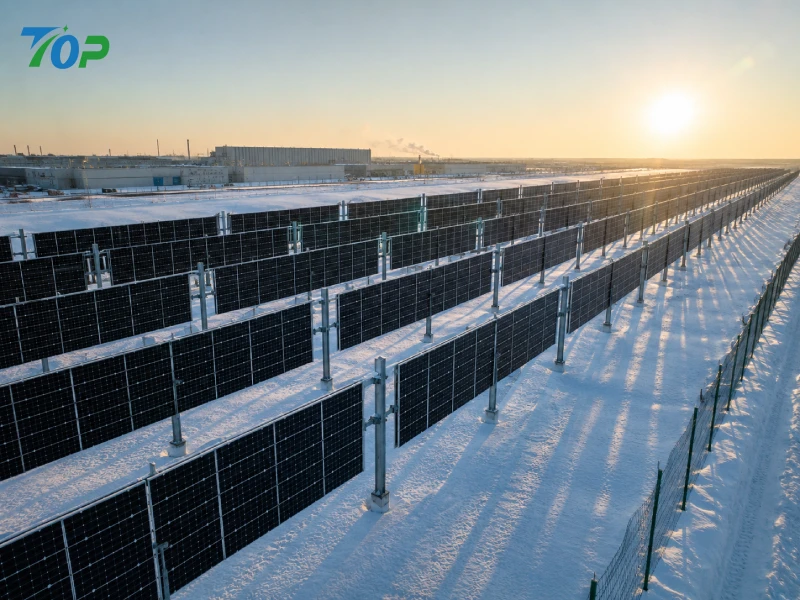 Pionowa energia słoneczna w zaśnieżonych regionach: zalety inżynieryjne pionowych systemów fotowoltaicznych w warunkach zimowych