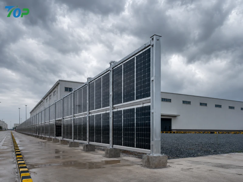 Zintegrowane ogrodzenie solarne: idealne połączenie estetyki, bezpieczeństwa i energii odnawialnej