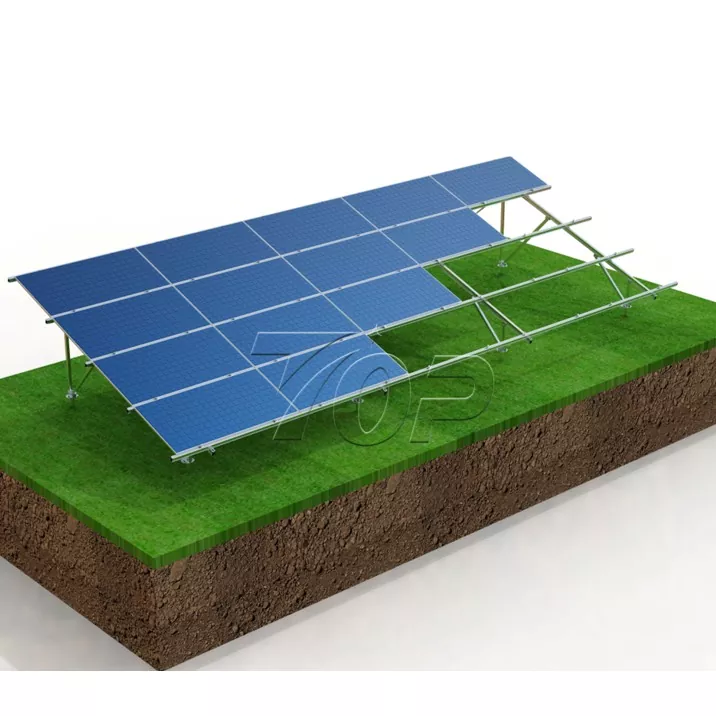 Aluminiowy system montażu solarnego naziemnego