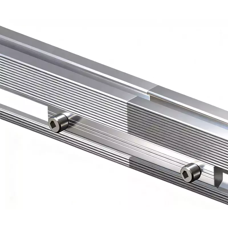Aluminiowe szyny do paneli słonecznych