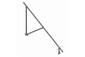 Concrete Foundation Solar Mount Ground PV Support