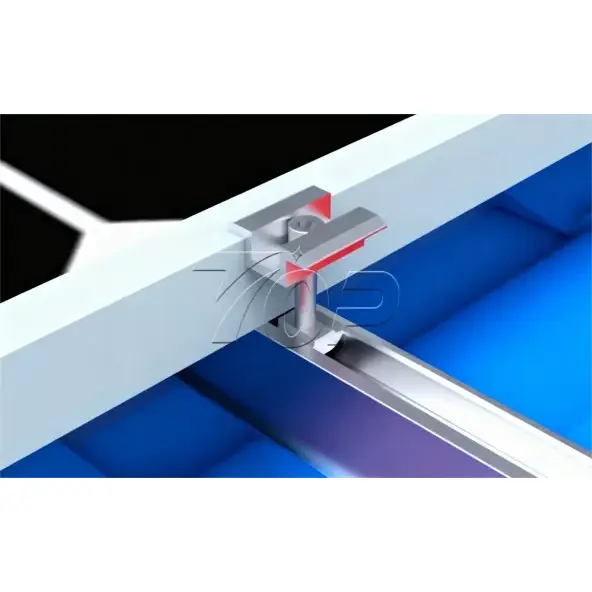 Zaciski środkowe z aluminium PV