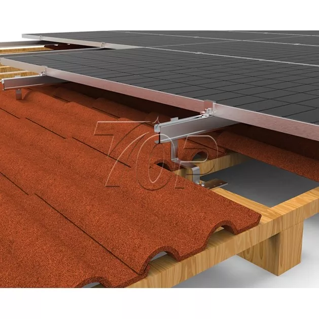 Uchwyt solarny na dach dachowy